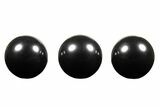 1.3" Polished Shungite Spheres - Photo 3